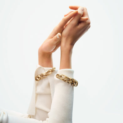 Bracelet Fileo jonc doré