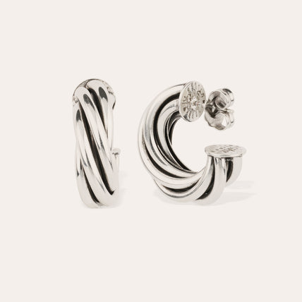 Pendientes de aro Atik medium size