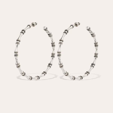 Pendientes Bambou grande modelo