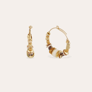 Aloha Mini Hoop Earrings