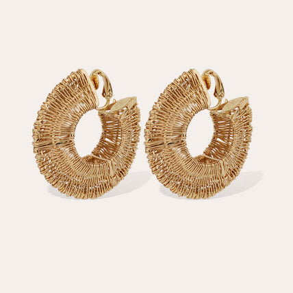Pendientes de aro Crocus Filea