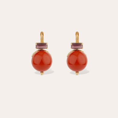Boucles d'oreilles Décalcia dorées