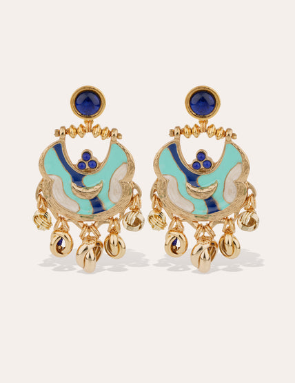 Pendientes Havana esmaltados