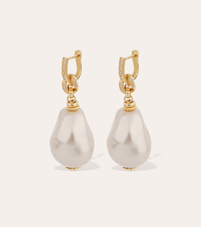 Boucles d'oreilles Miwa grand modèle dorées