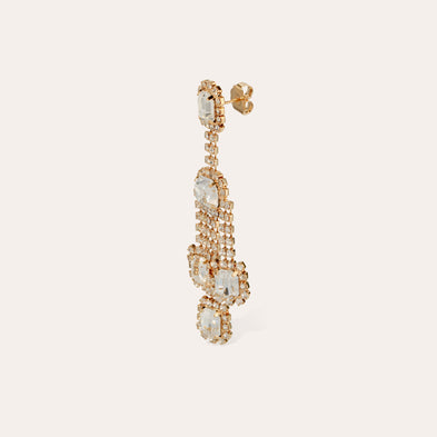Boucles d'oreilles Léonore dorées