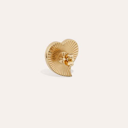 Boucles d'oreilles puces grand modèle Mirage - Nacre blanche