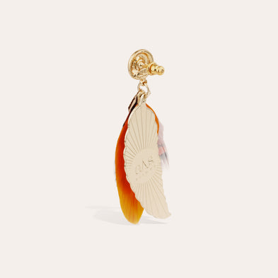 Boucles d'oreilles Sao dorées