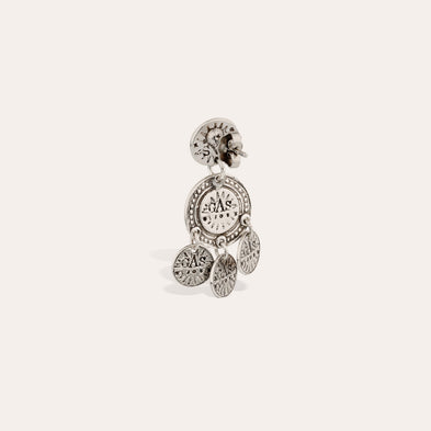 Boucles d'oreilles Sequin deux rangs