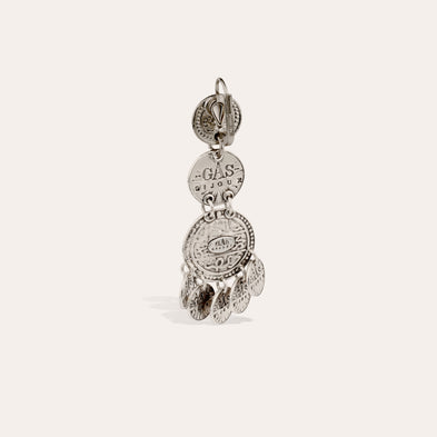 Boucles d'oreilles Sequin trois rangs