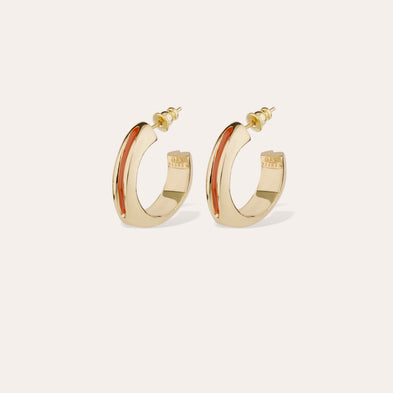 Boucles d'oreilles créoles Suerte