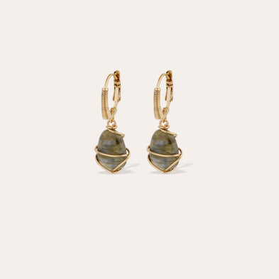 Tao Rainbow Earrings - Labradorite
