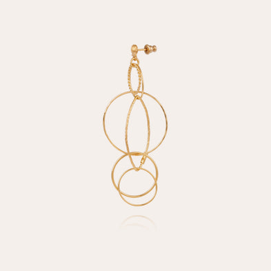 Boucles d'oreilles Torsade Multi petit modèle