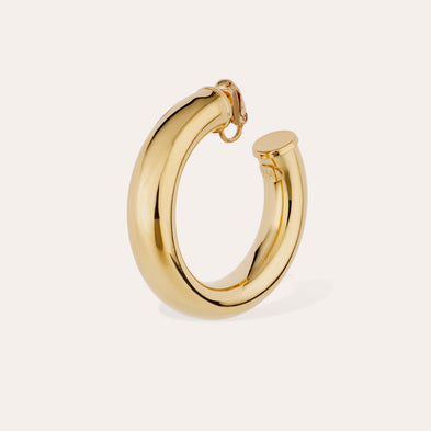 Boucles d'oreilles créoles Turner dorées