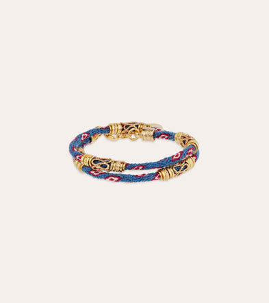Bracelet Lima double doré