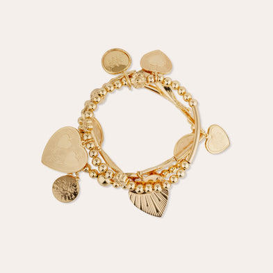 Bracelet Merlin Love doré