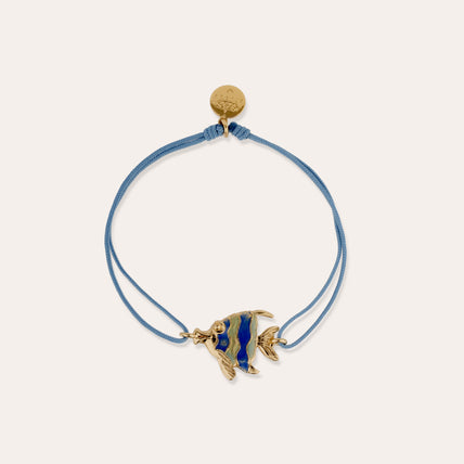 Pulsera tipo eslabón «Angelfish» esmaltada