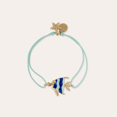 Pulsera tipo eslabón «Angelfish» esmaltada