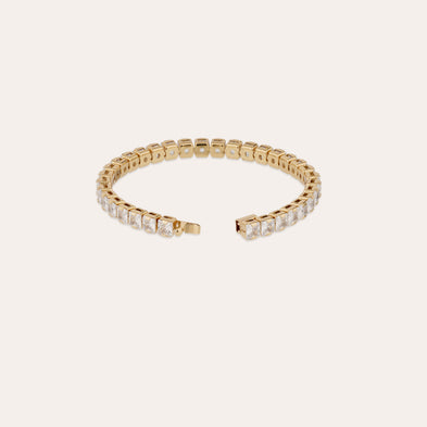 Bracelet Riviera grand modèle - Zircones