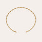 Bambou , Gold-Plated Necklace
