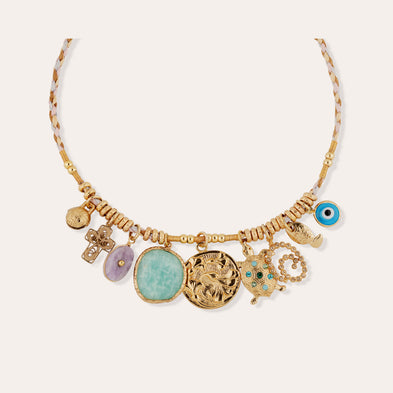 Collier Bellagio - Amazonite