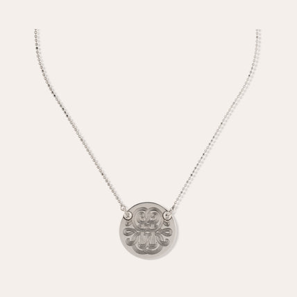 Collar Diva « small size » plateado