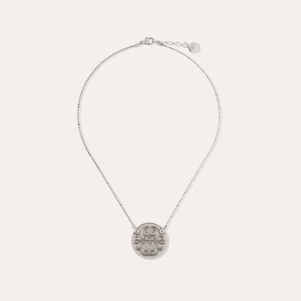 Collar Diva « small size » plateado