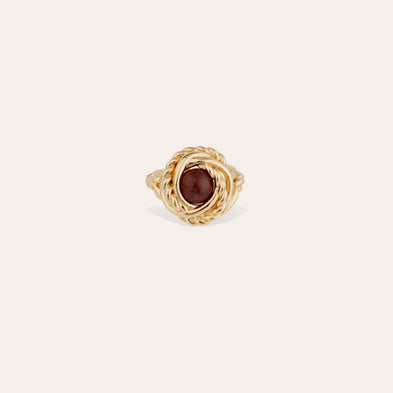 Anillo Atika - Madera silicificada