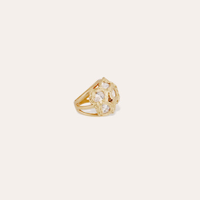 Bague Fragment strass