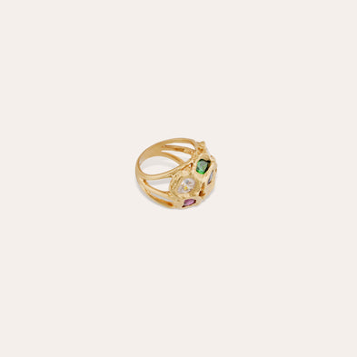 Bague Fragment strass