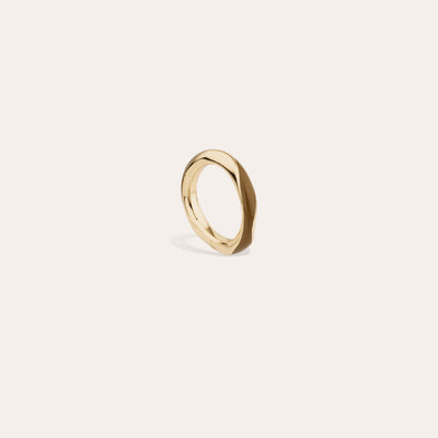 Bague Selva Vague acétate - Kaki