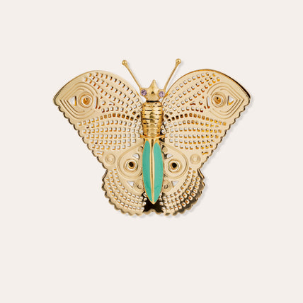 Broche de mariposa