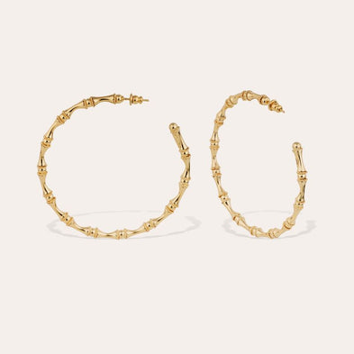 Bambou , Large Earrings