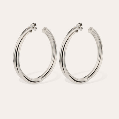 Atik large hoop earrings