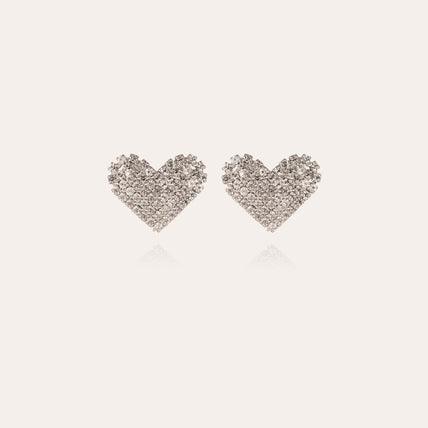 Pendientes Ava plateados
