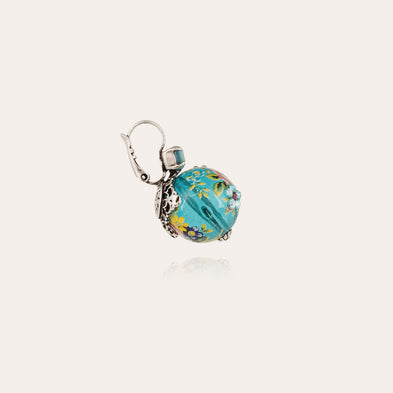 Boucles d'oreilles Décalco argentées