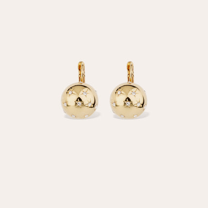 Pendientes «Cometa» de small size , dorados
