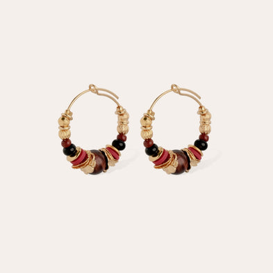 Pendientes Aloha mini dorados