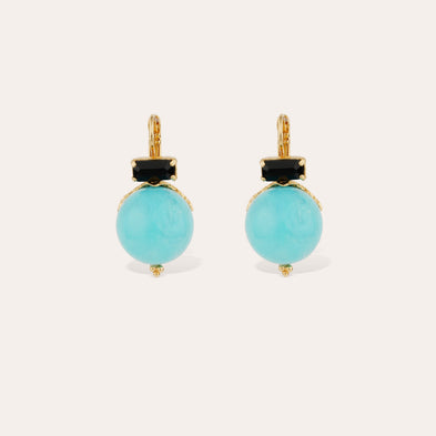 Boucles d'oreilles Décalcia dorées