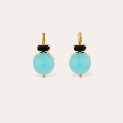 Boucles d'oreilles Décalcia dorées