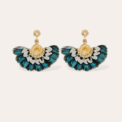 Pendientes Gaia dorados