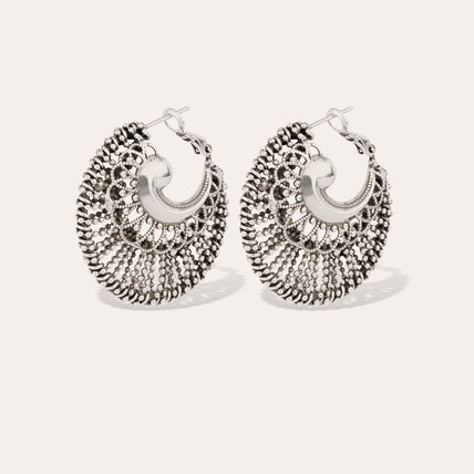 Izzia large earrings in silver