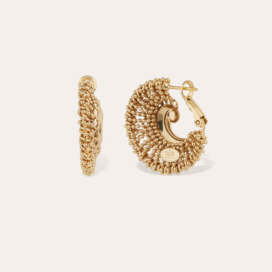 Izzia small gold earrings