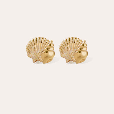 Boucles d'oreilles Mareva dorées