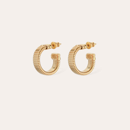 Milo mini gold earrings