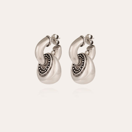 Boucles d'oreilles Minori argentées