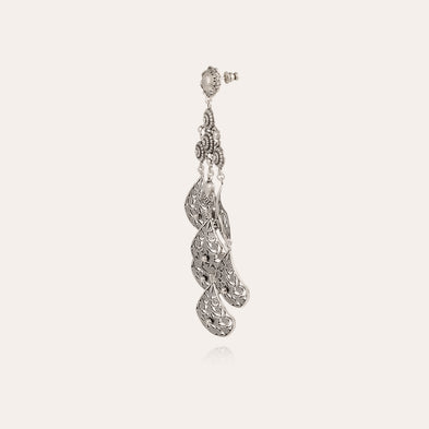 Orferia large silver earrings