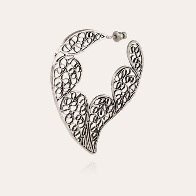 Boucles d'oreilles Paule argentées