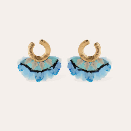 Boucles d'oreilles Positano dorées
