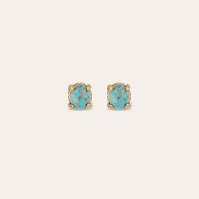 Boucles d'oreilles puce Lucce dorées