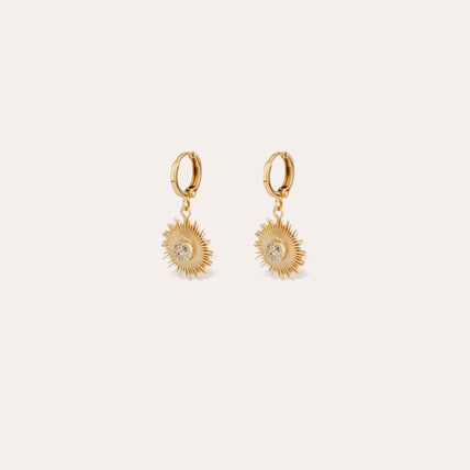 Boucles d'oreilles Tai dorées